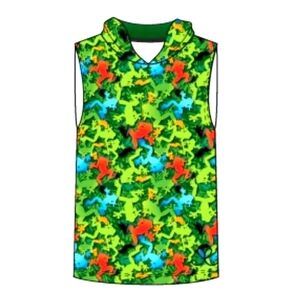 Eco Evie Frog Hoodie Size Large